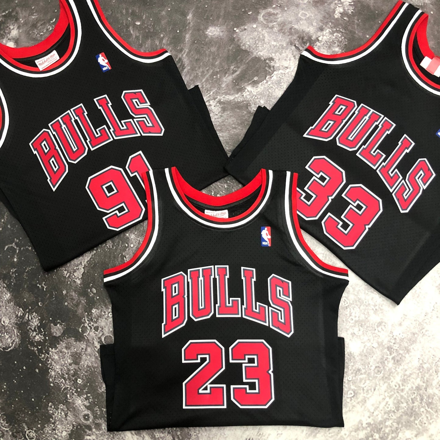 Regata Swingman Chicago Bulls Mitchell & Ness Hardwood Classics 1997/98 Preta