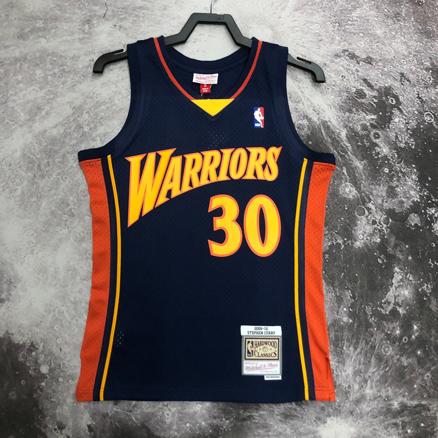 Regata Swingman Golden State Warriors Mitchell & Ness Azul Hardwood Classics 2009/10