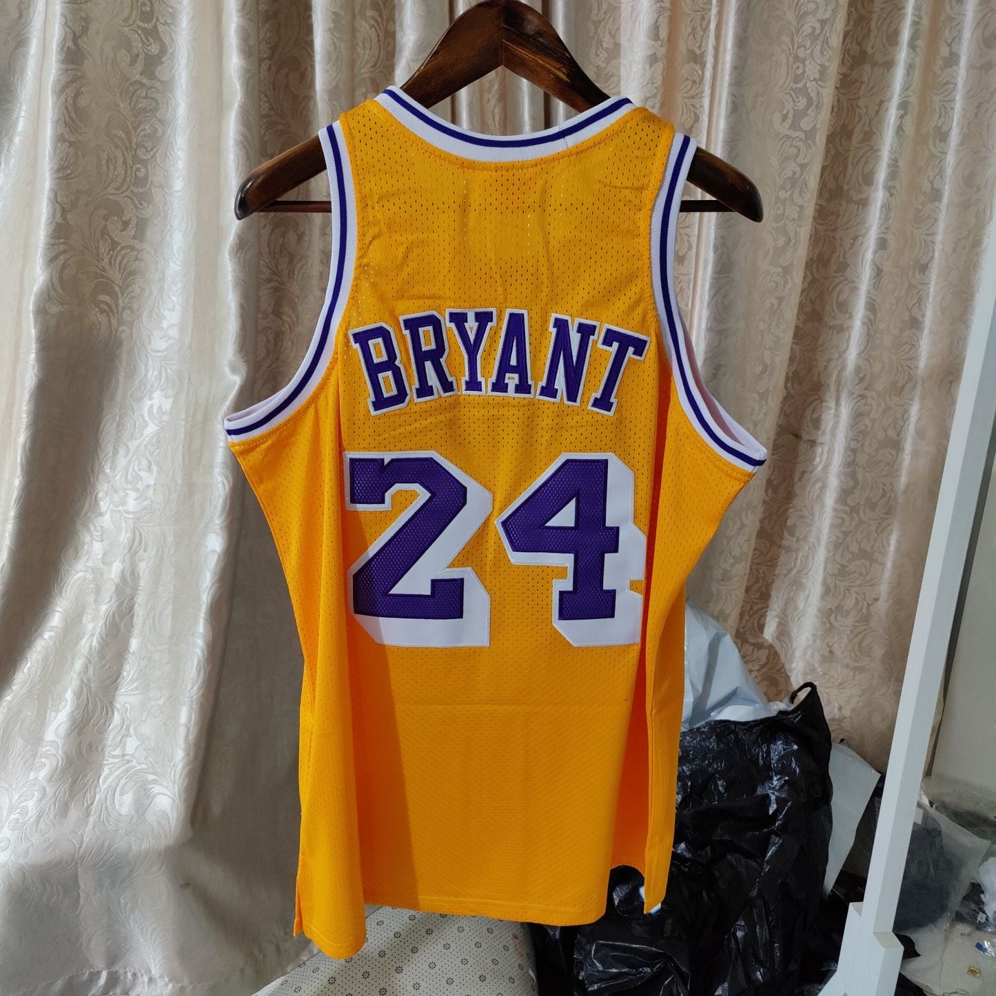 Regata Authentic Los Angeles Lakers 60th Anniversary Mitchell & Ness Hardwood Classics 2007/08