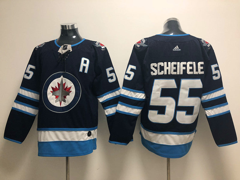 Jersey Winnipeg Jets Azul