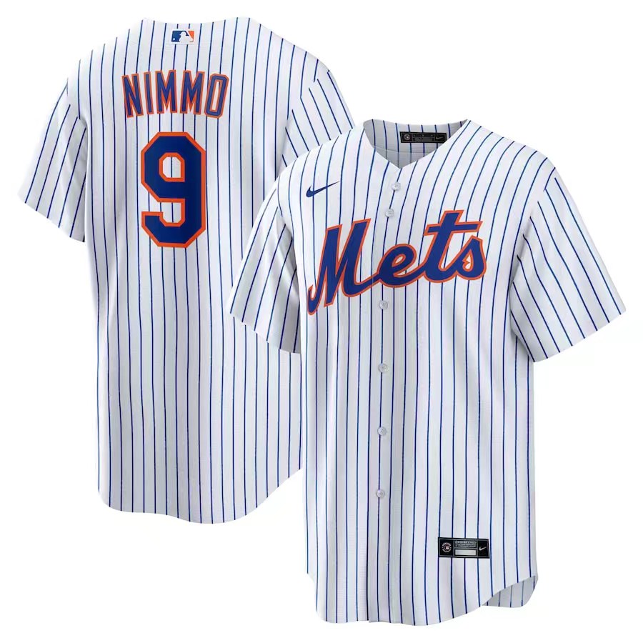 Jersey New York Mets Branca Torcedor Silkada