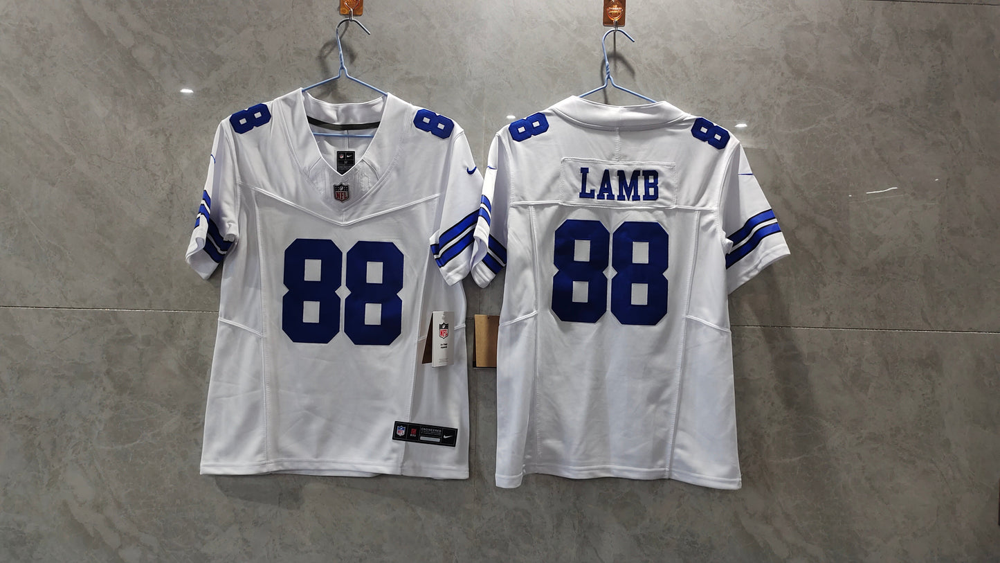 Jersey Juvenil Dallas Cowboys Vapor F.U.S.E. Limited Branca