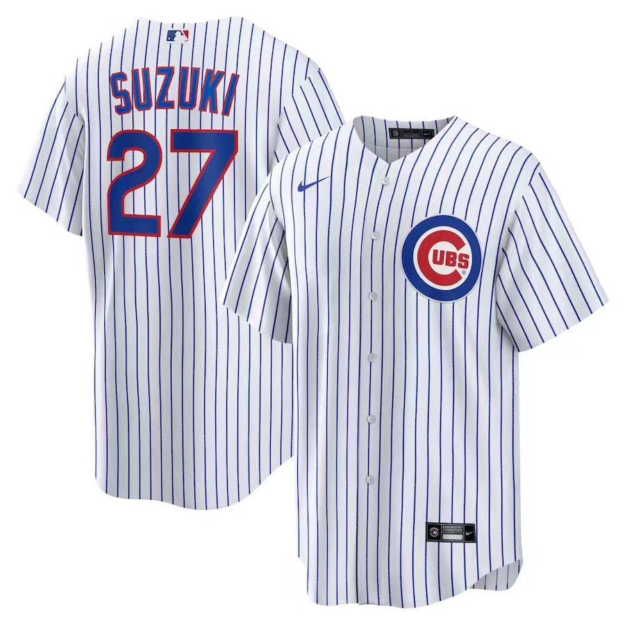 Jersey Chicago Cubs Branca Torcedor Silkada