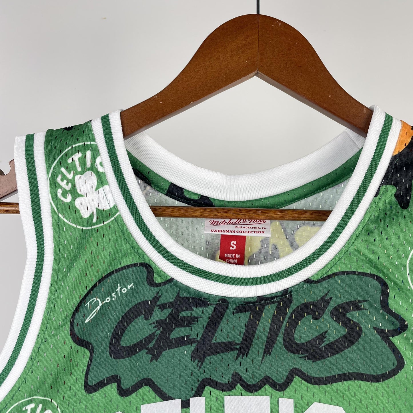 Regata Swingman Slap Sicker Boston Celtics Mitchell & Ness 1985/86