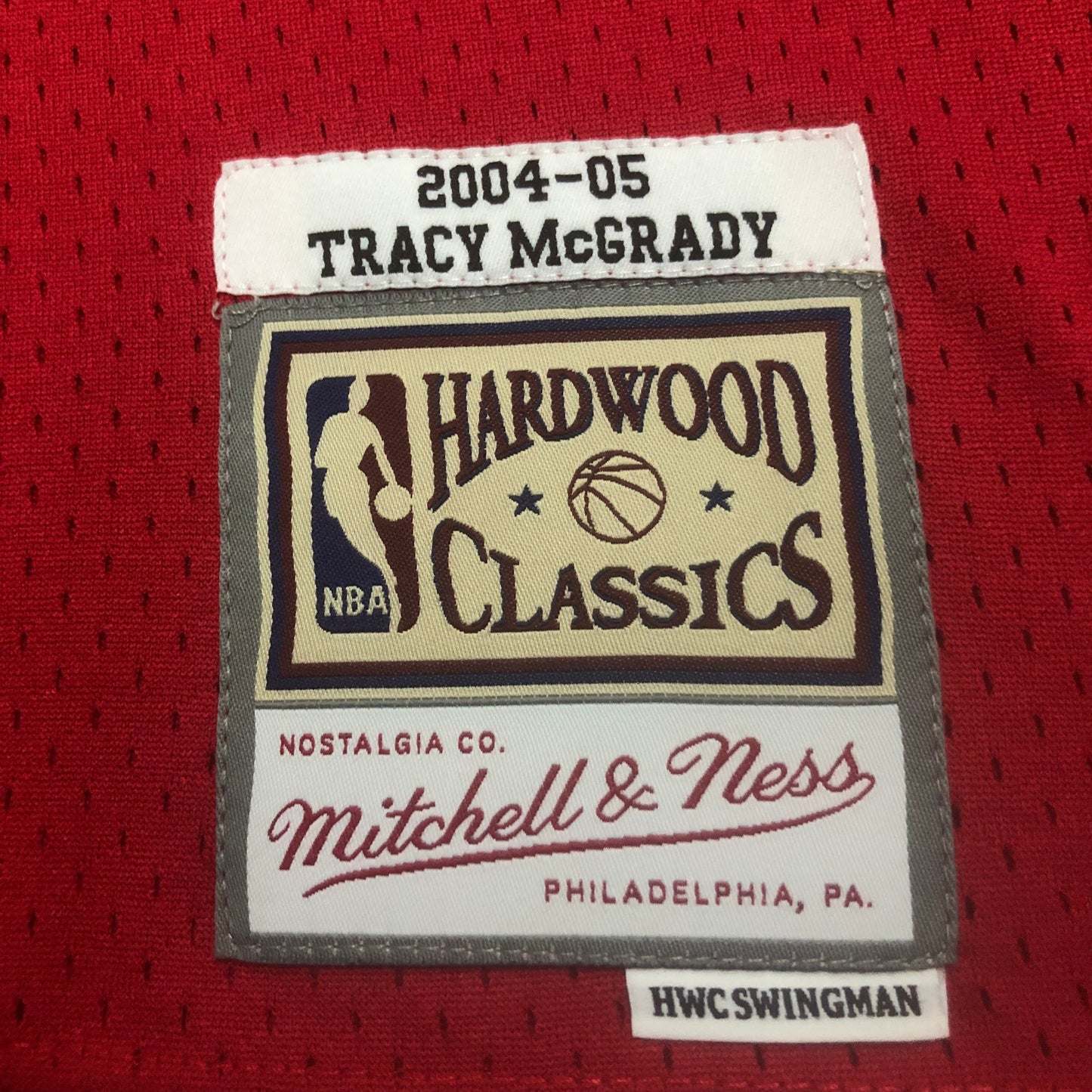 Regata Swingman Houston Rockets Mitchell & Ness Hardwood Classics 2004/05