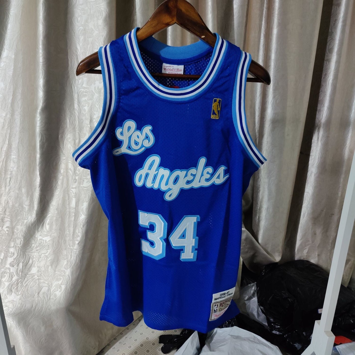 Regata Authentic Los Angeles Lakers Mitchell & Ness Hardwood Classics 1996/97