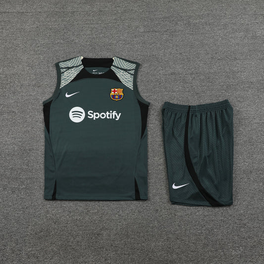 Kit Camisa Regata e Short Barcelona 23/24