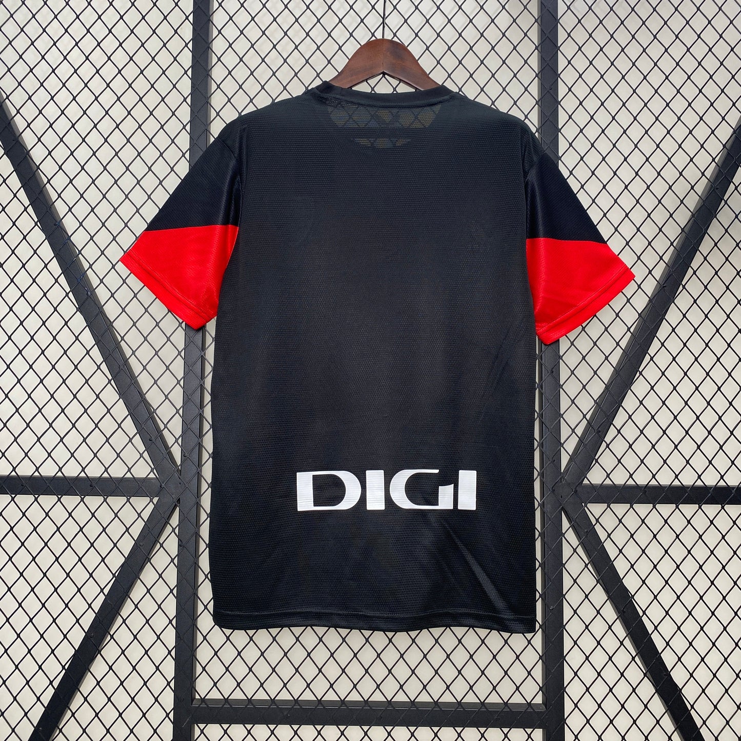 Camisa Athletic Bilbao 24/25 - Preto e Vermelho