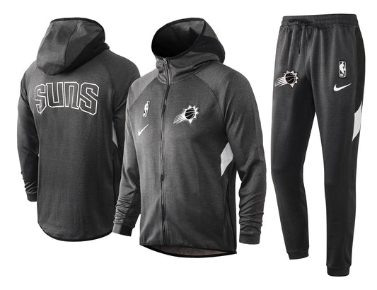 Conjunto Nike NBA Therma Flex Phoenix Suns Preto Treino