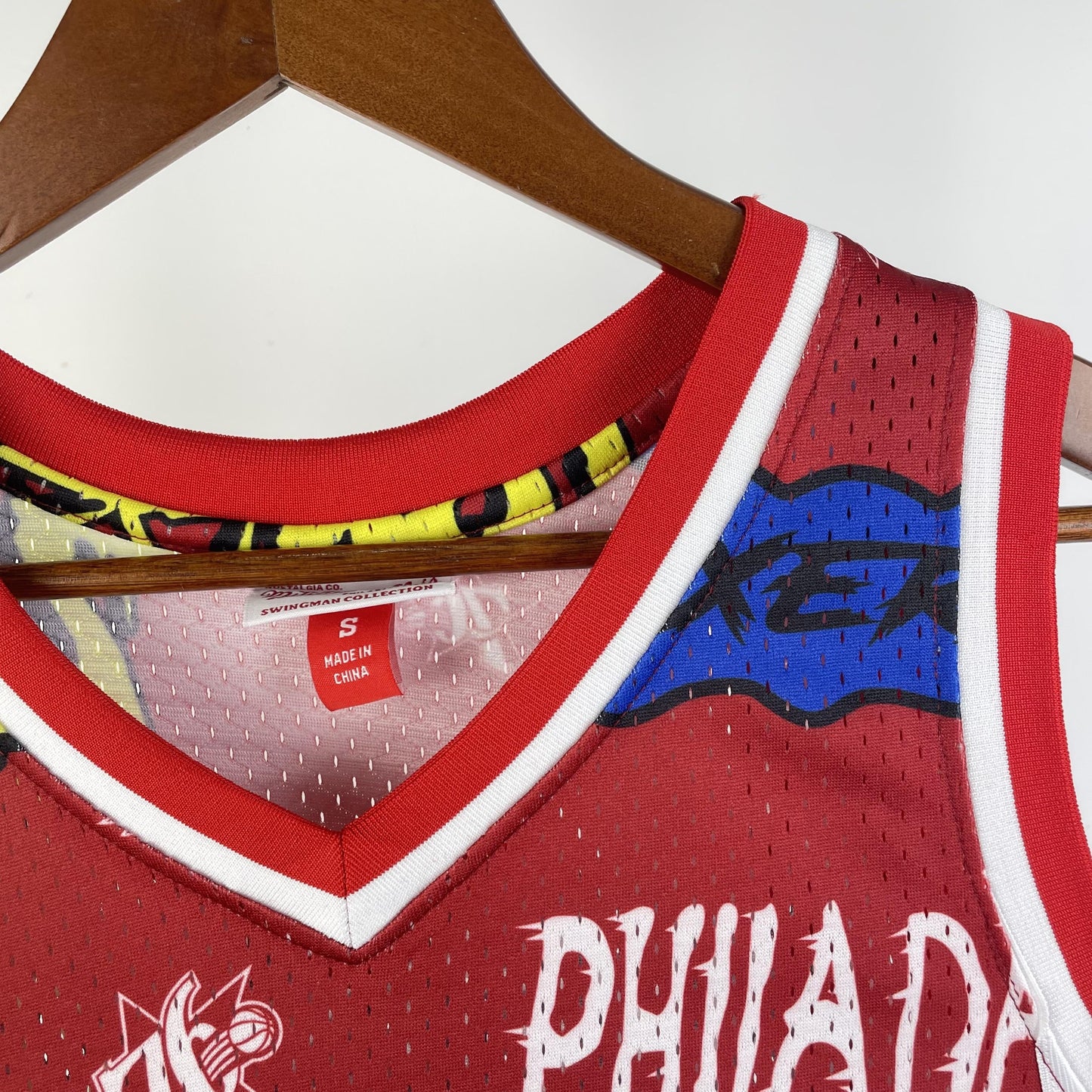 Regata Swingman Slap Sicker Philadelphia 76ers Mitchell & Ness 1996/97