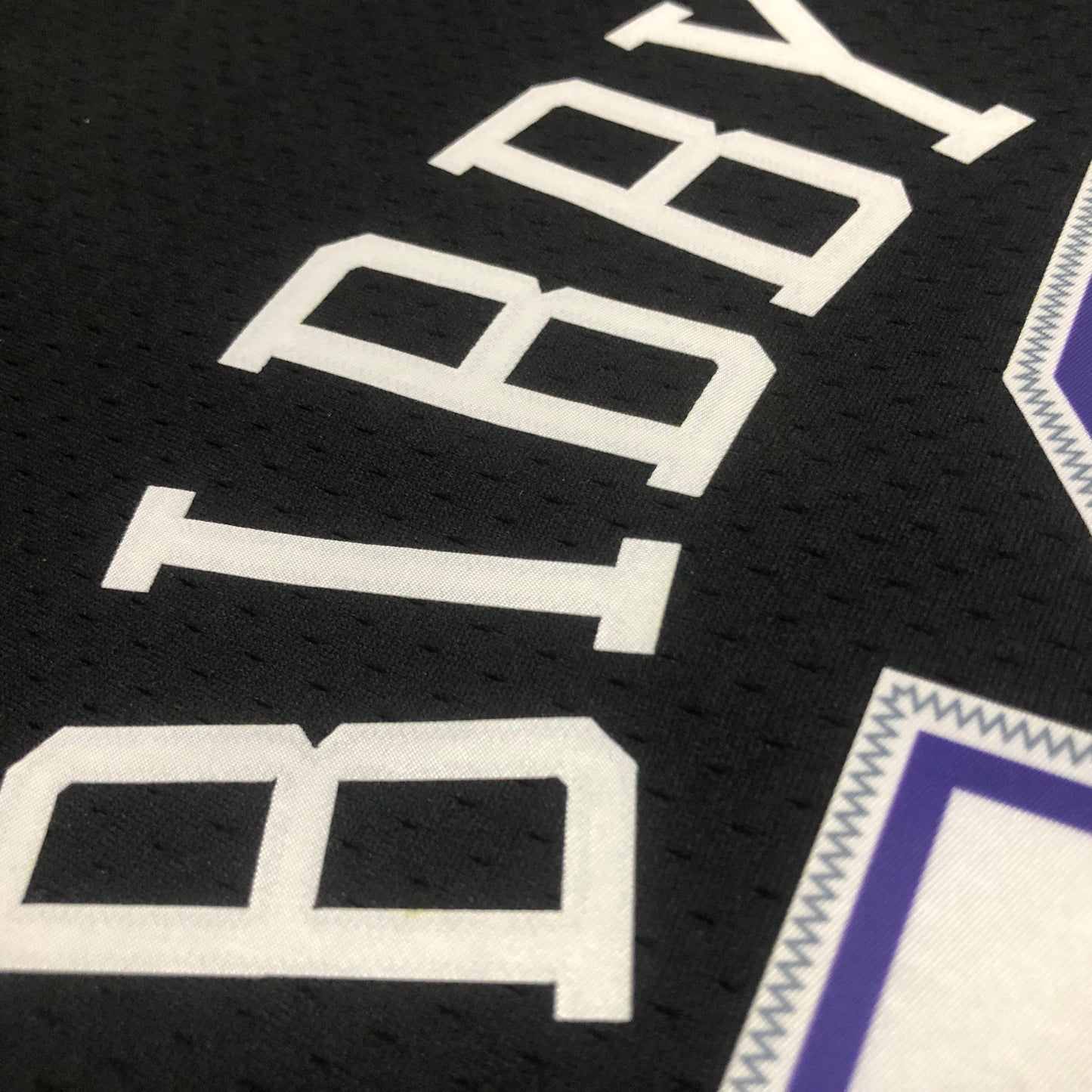 Regata Swingman Sacramento Kings Mitchell & Ness Hardwood Classics 2001/02 Preta