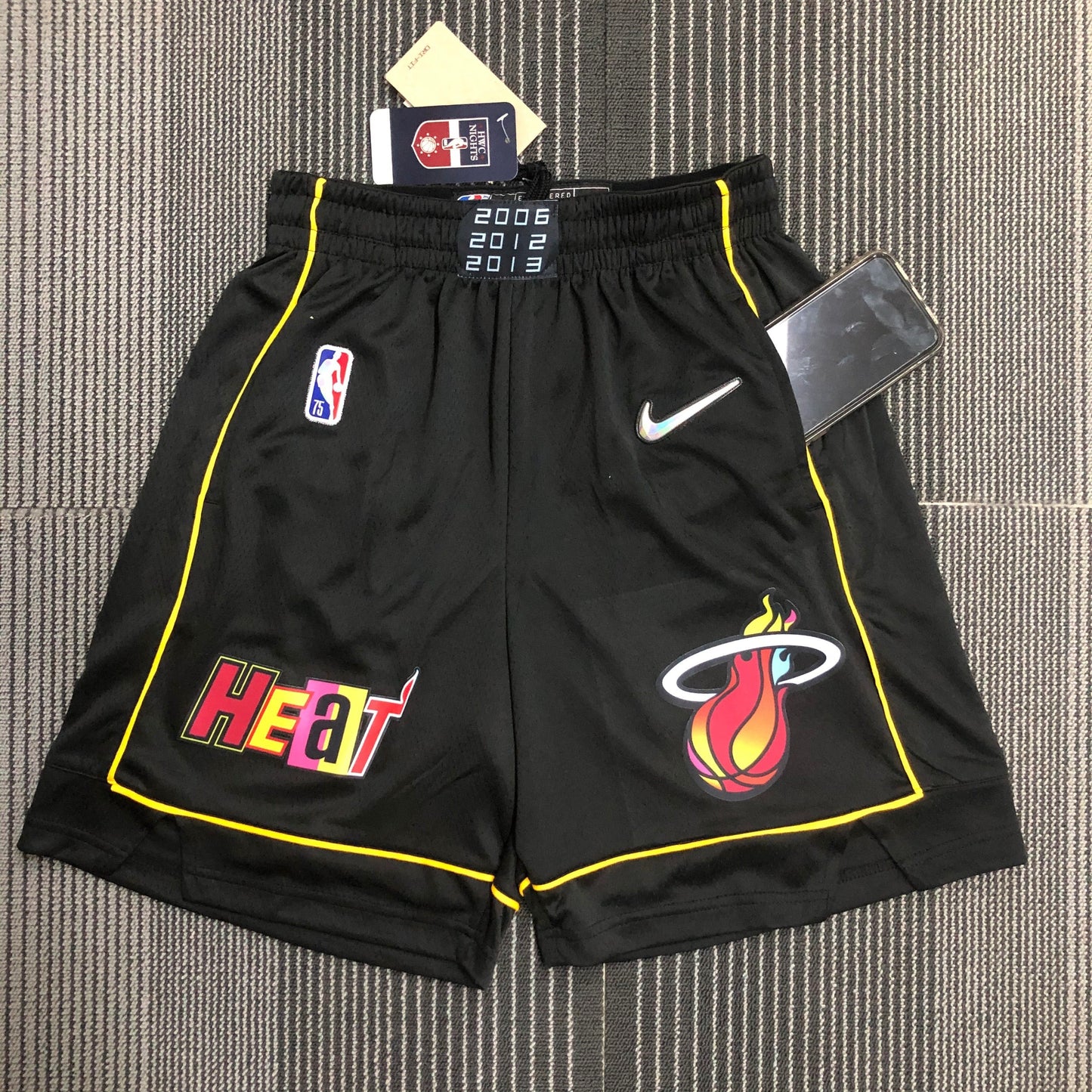 Short Miami Heat City Edition Diamante 75th