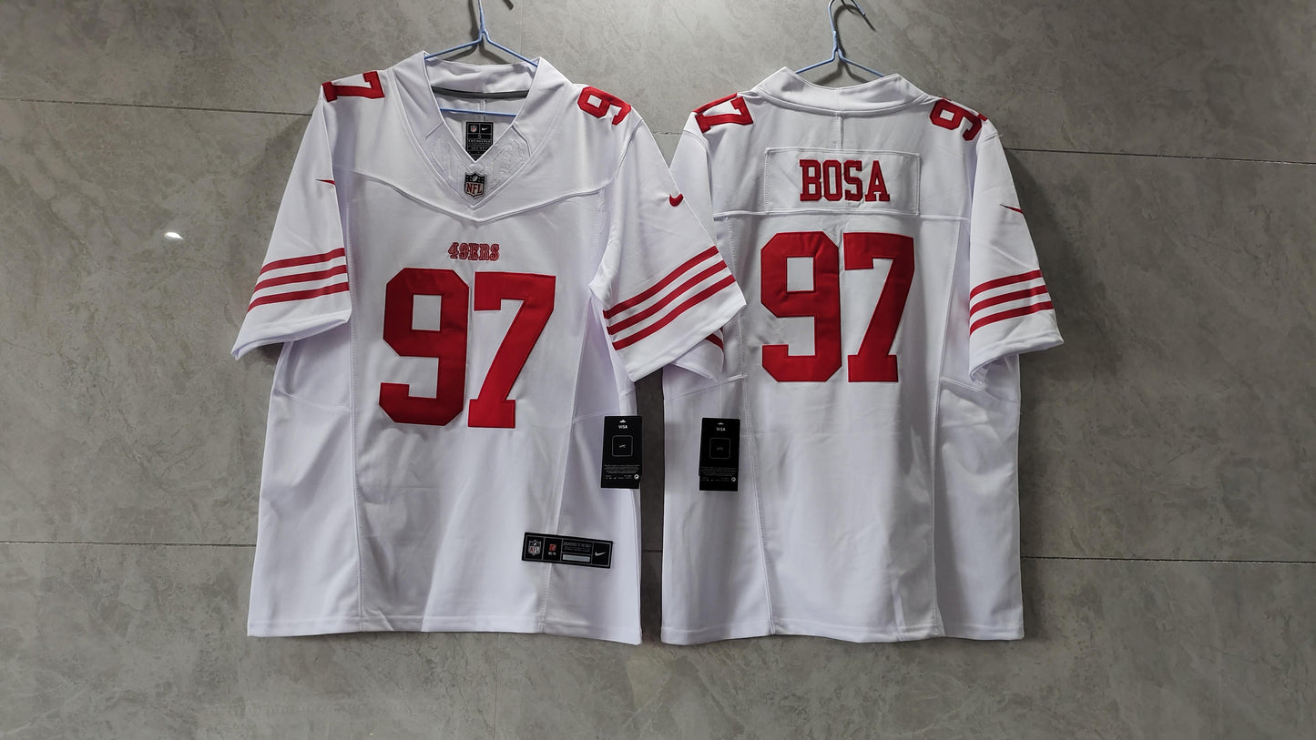 Jersey San Francisco 49ers Vapor F.U.S.E. Limited White