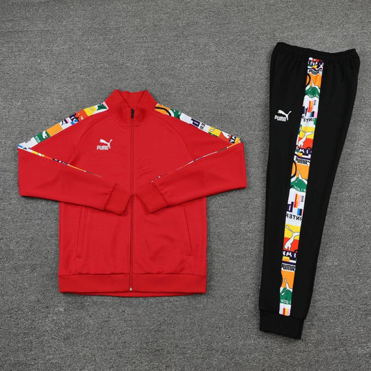 Conjunto Puma – Vermelho x Preto x Colorido