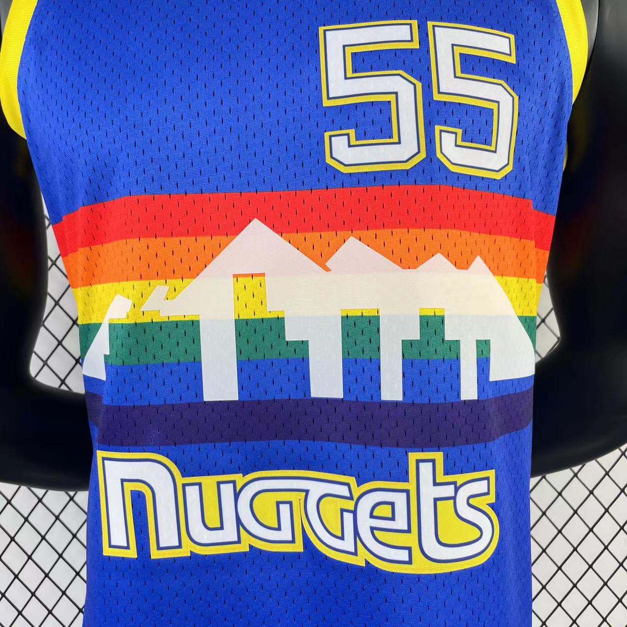 Regata Swingman Denver Nuggets Mitchell & Ness Hardwood Classics 1991/92 Azul