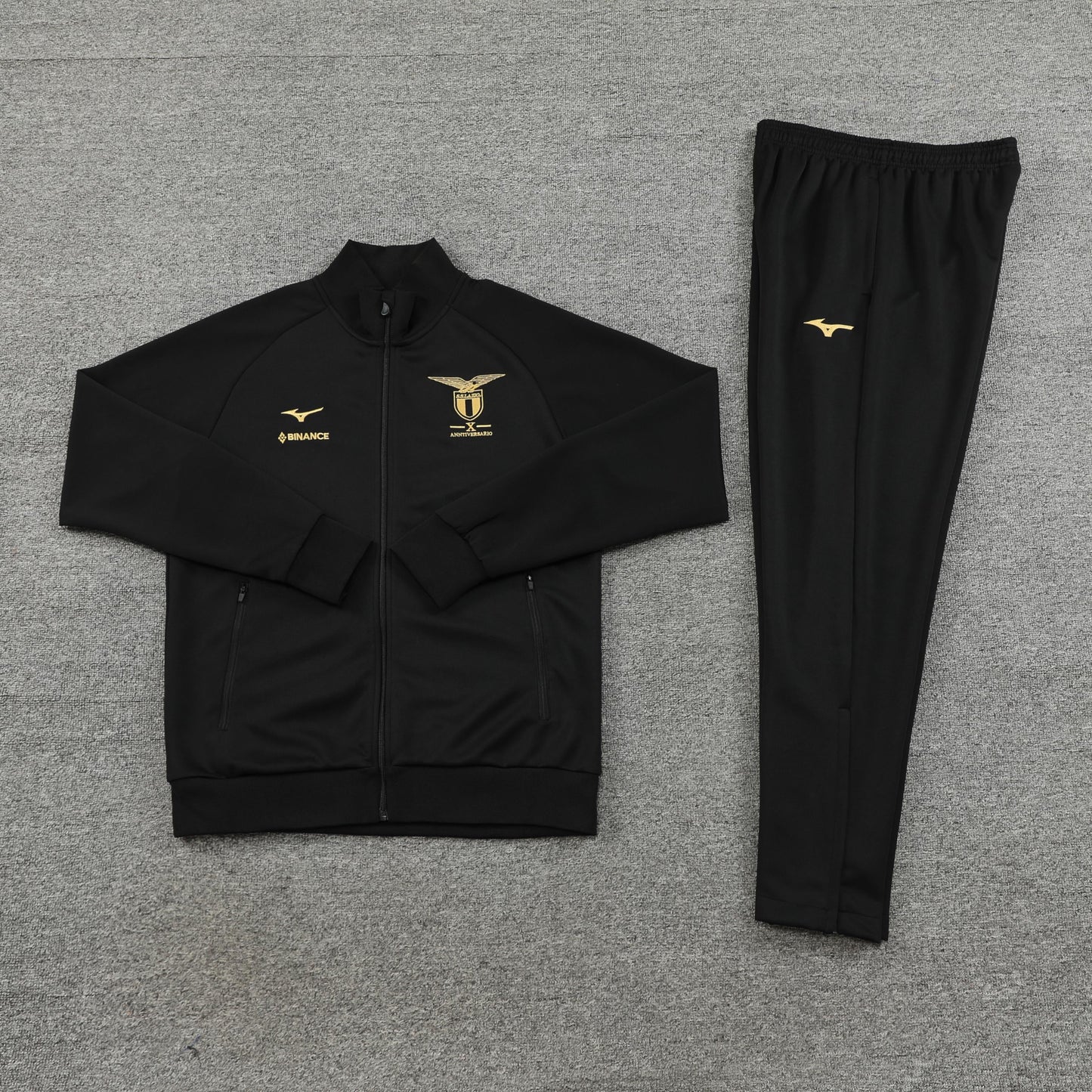 Conjunto Preto Lazio Mizuno