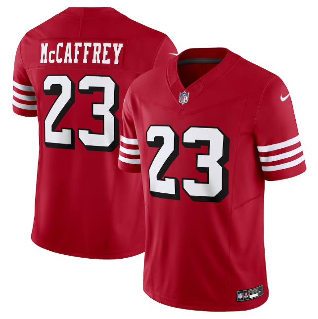 Jersey San Francisco 49ers Vapor F.U.S.E. Limited Vermelha/Preta