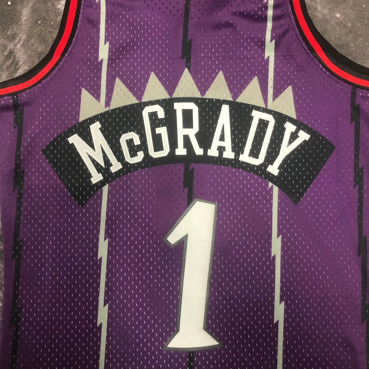 Regata Swingman Toronto Raptors Mitchell & Ness Hardwood Classics 1998/99 Roxa