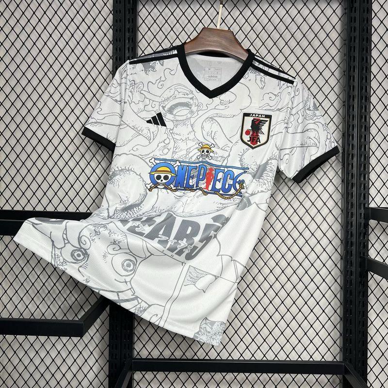 Camisa Japão "Luffy" Edição Especial 24/25 Torcedor Adidas Masculina - Branca