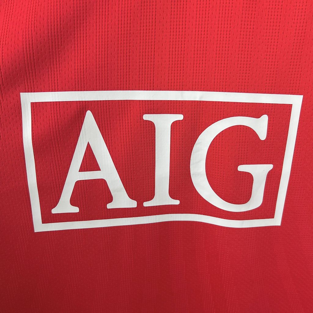 Camisa do Manchester United Retrô 2007/08 Home UCL