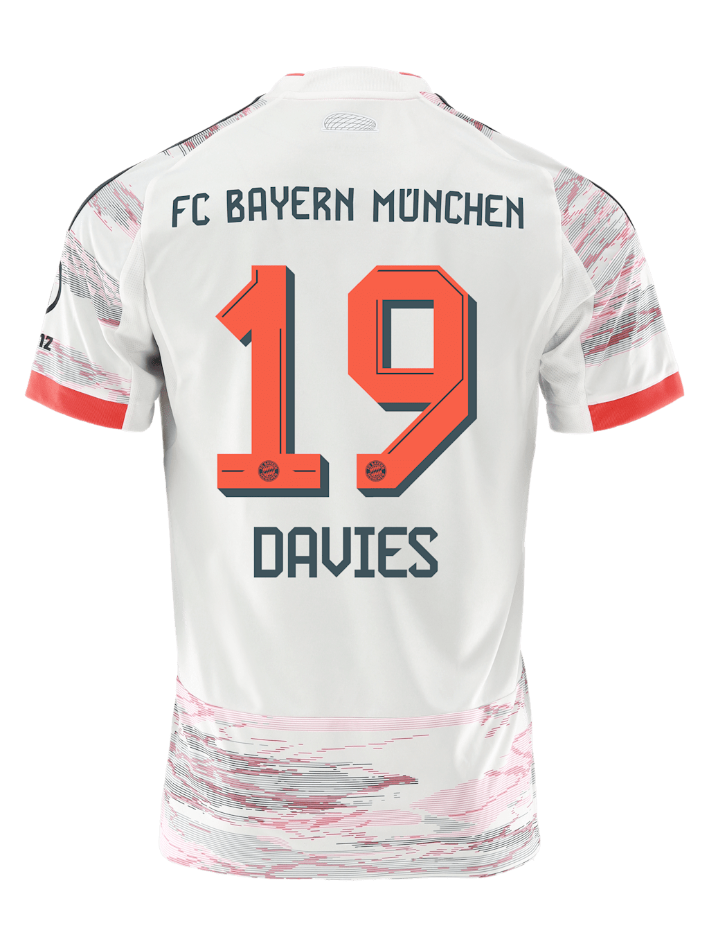 Camisa Bayern 25/26 Away #19 DAVIES