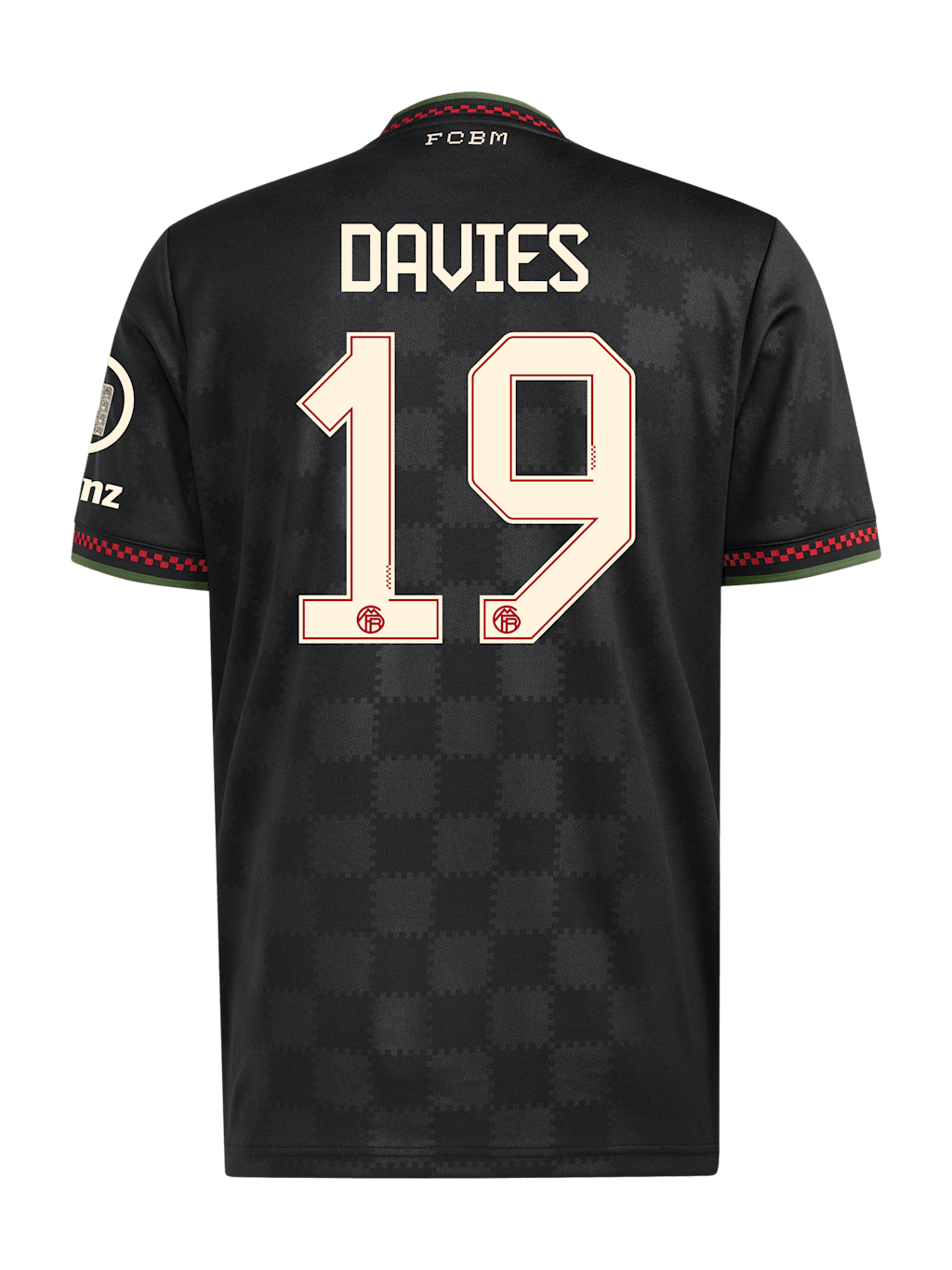 Camisa Bayern 25/26 UCL #19 DAVIES
