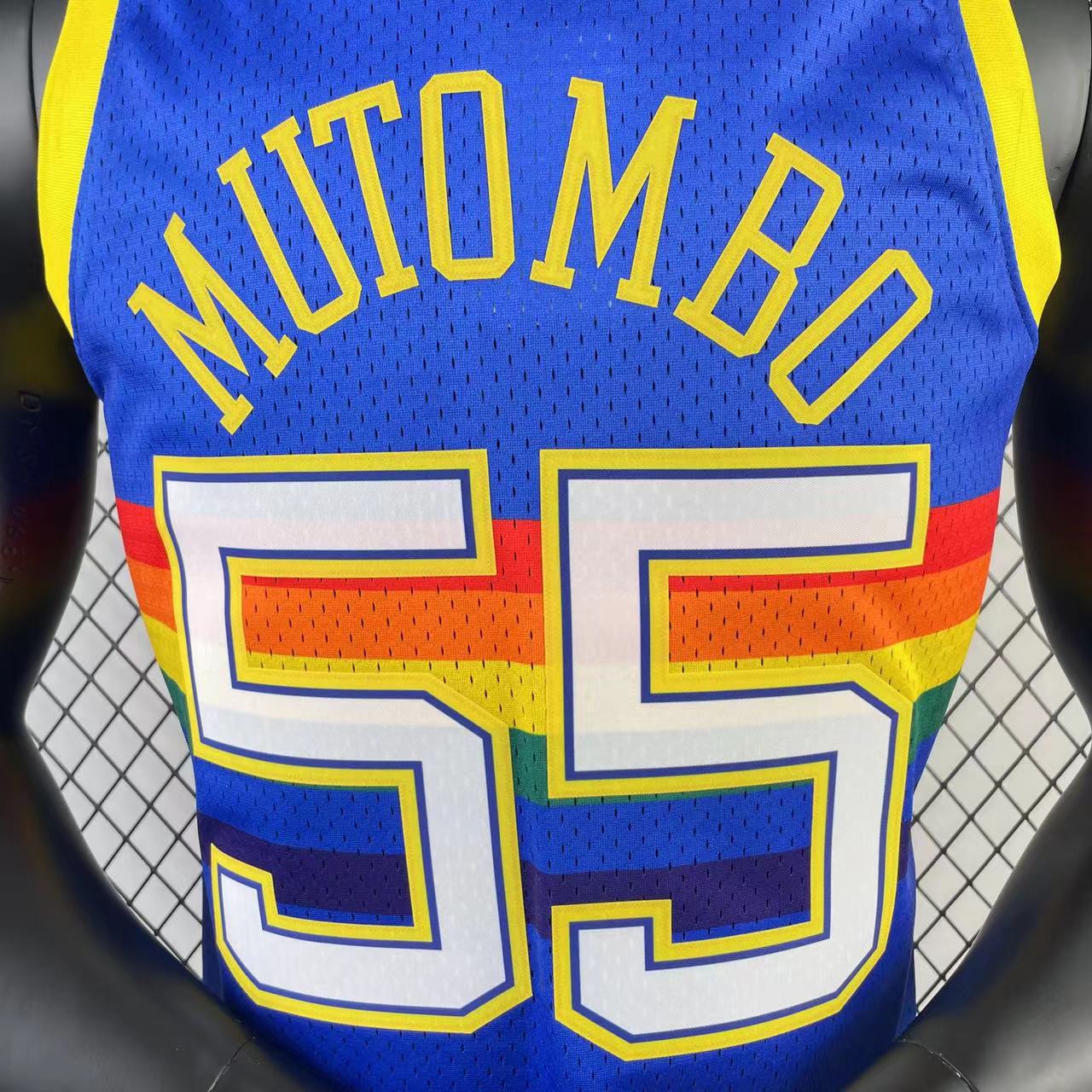 Regata Swingman Denver Nuggets Mitchell & Ness Hardwood Classics 1991/92 Azul