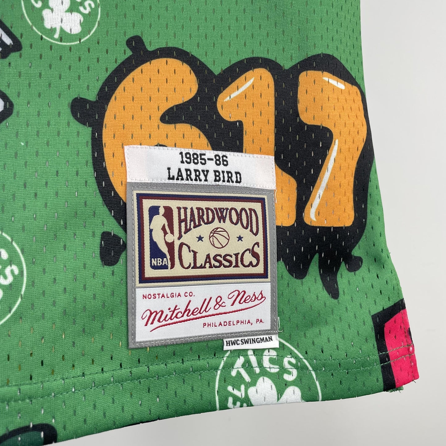 Regata Swingman Slap Sicker Boston Celtics Mitchell & Ness 1985/86