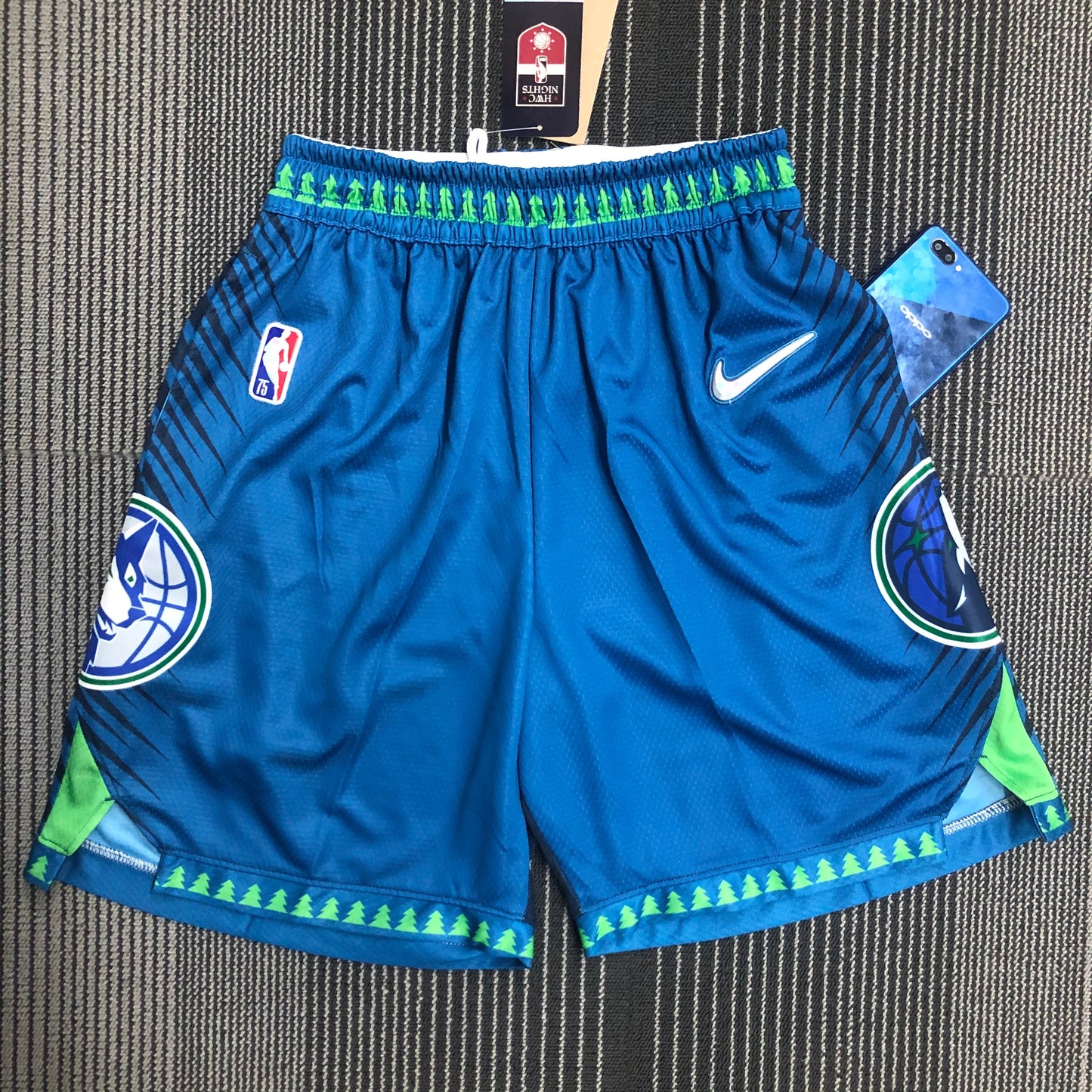 Short Minnesota Timberwolves City Edition Diamante 75th