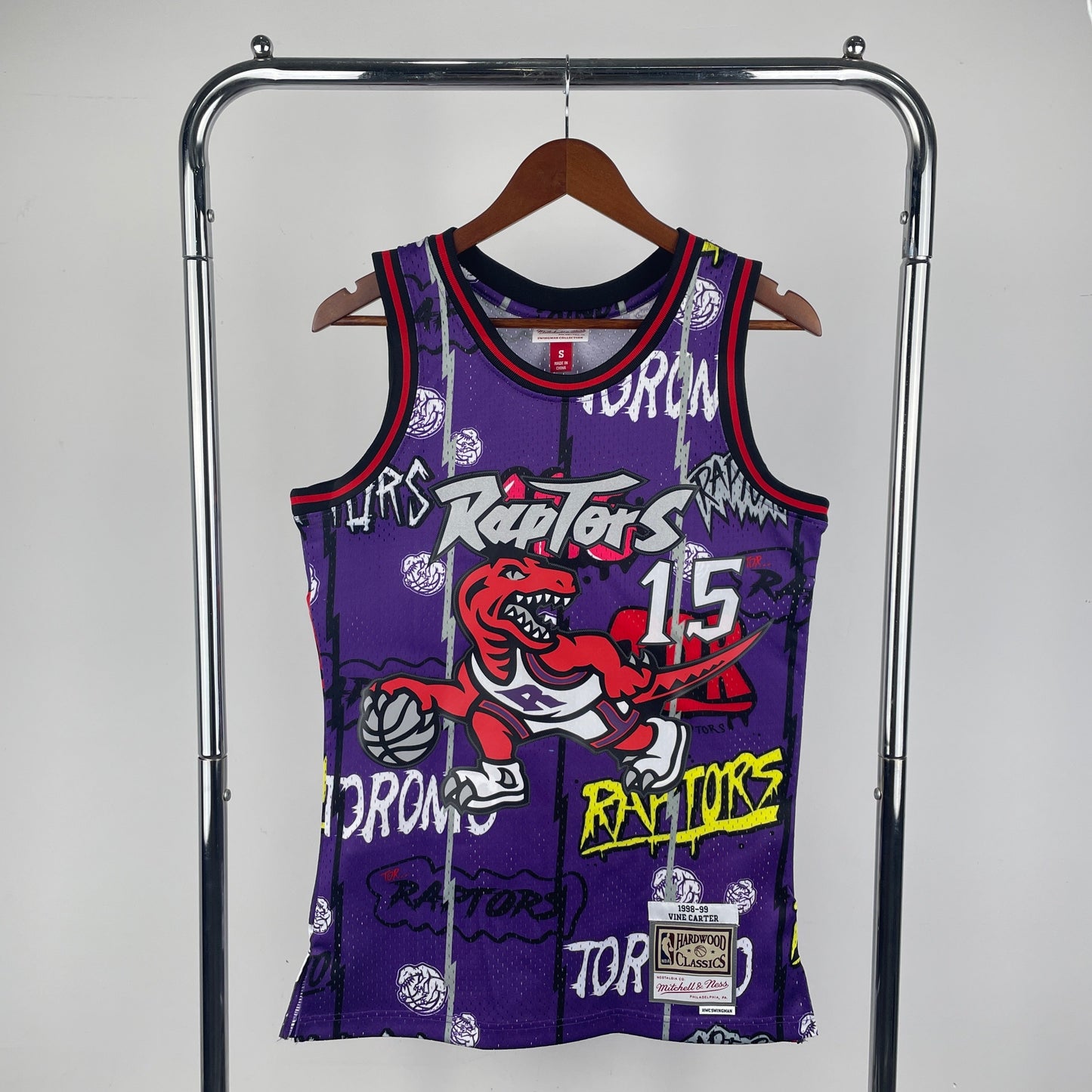 Regata Swingman Slap Sicker Toronto Raptors Mitchell & Ness 1998/99