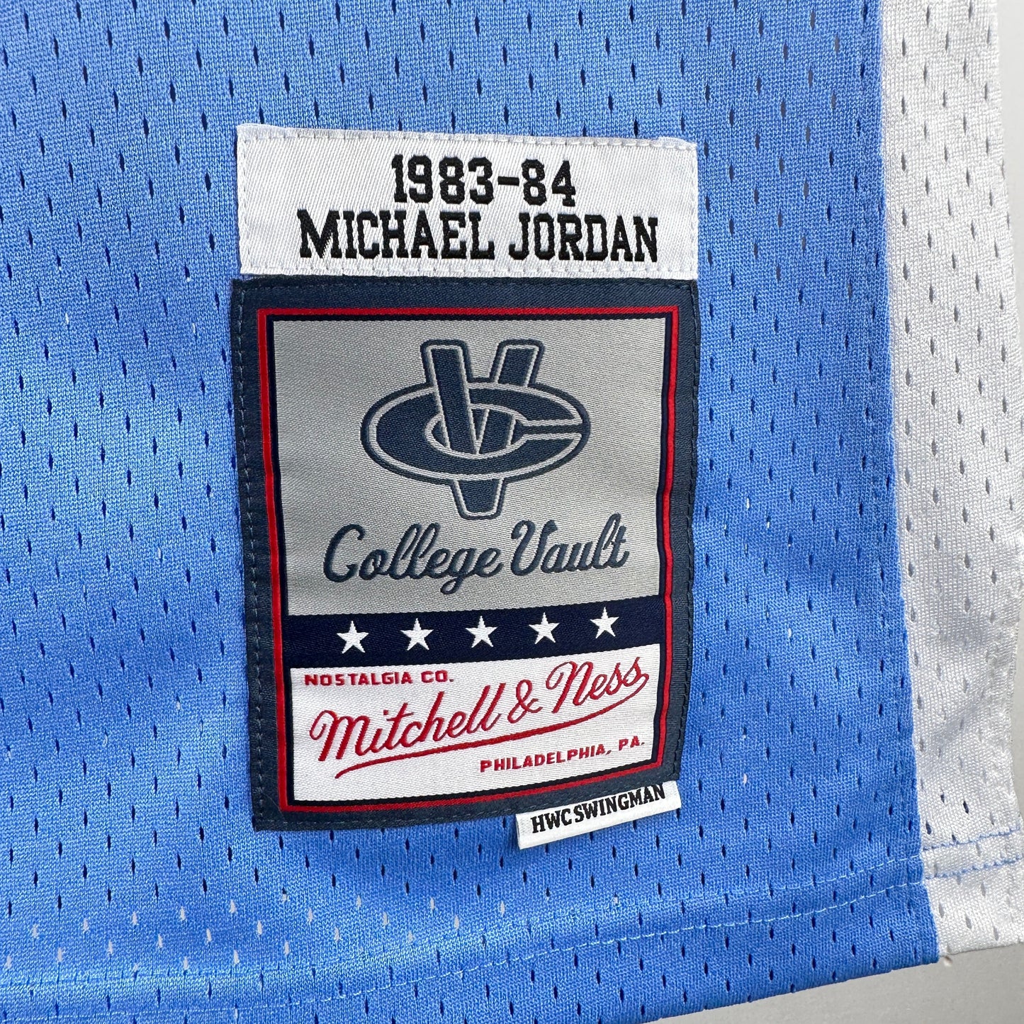Regata Swingman Michael Jordan  University Of North Carolina Mitchell & Ness Hardwood Classics 1983