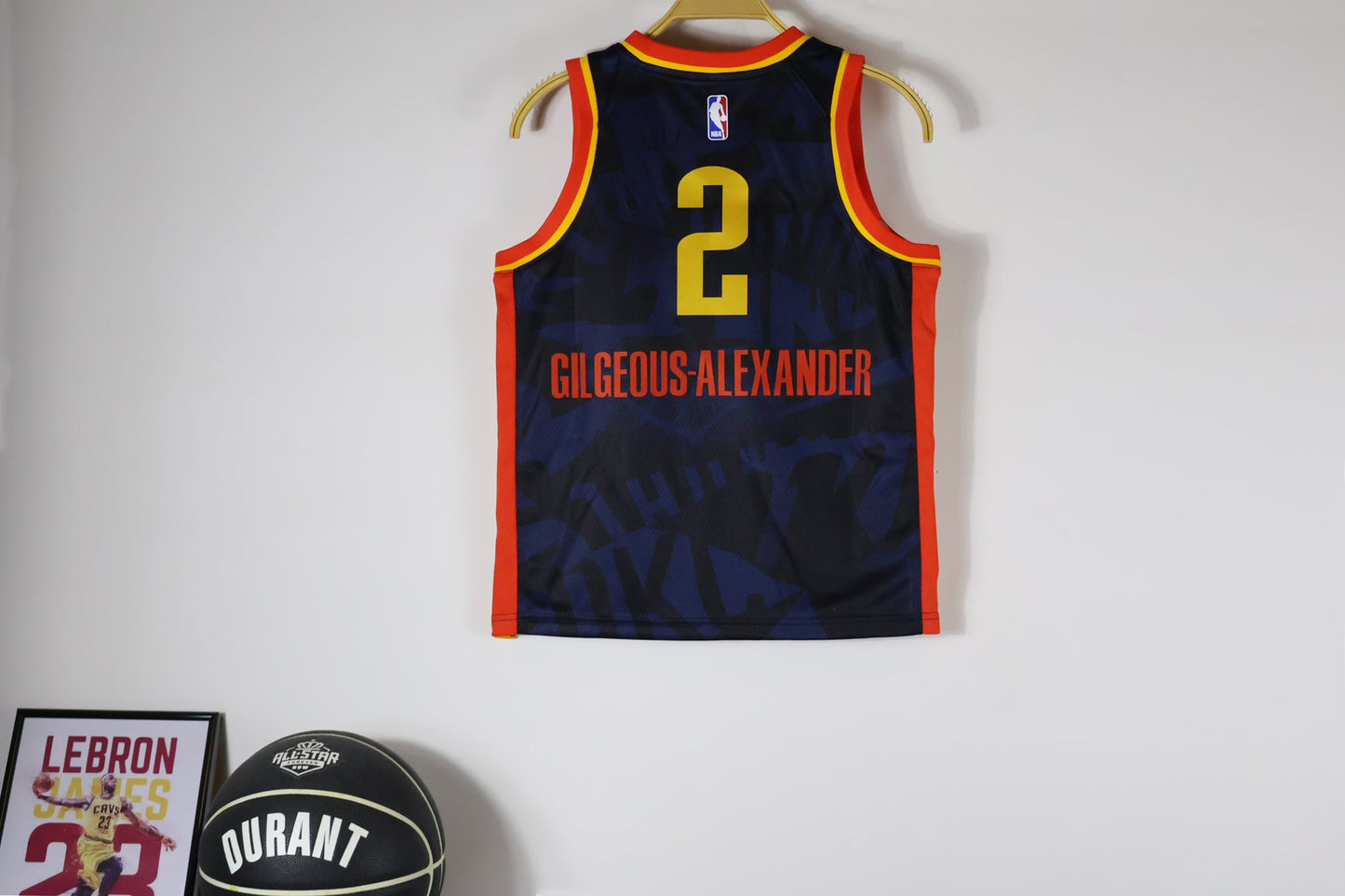 Regata NBA Infantil Oklahoma City Thunder City Edition