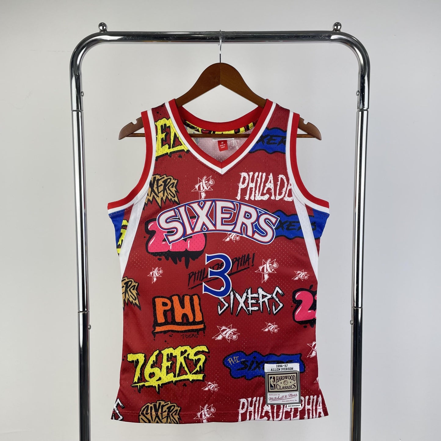 Regata Swingman Slap Sicker Philadelphia 76ers Mitchell & Ness 1996/97