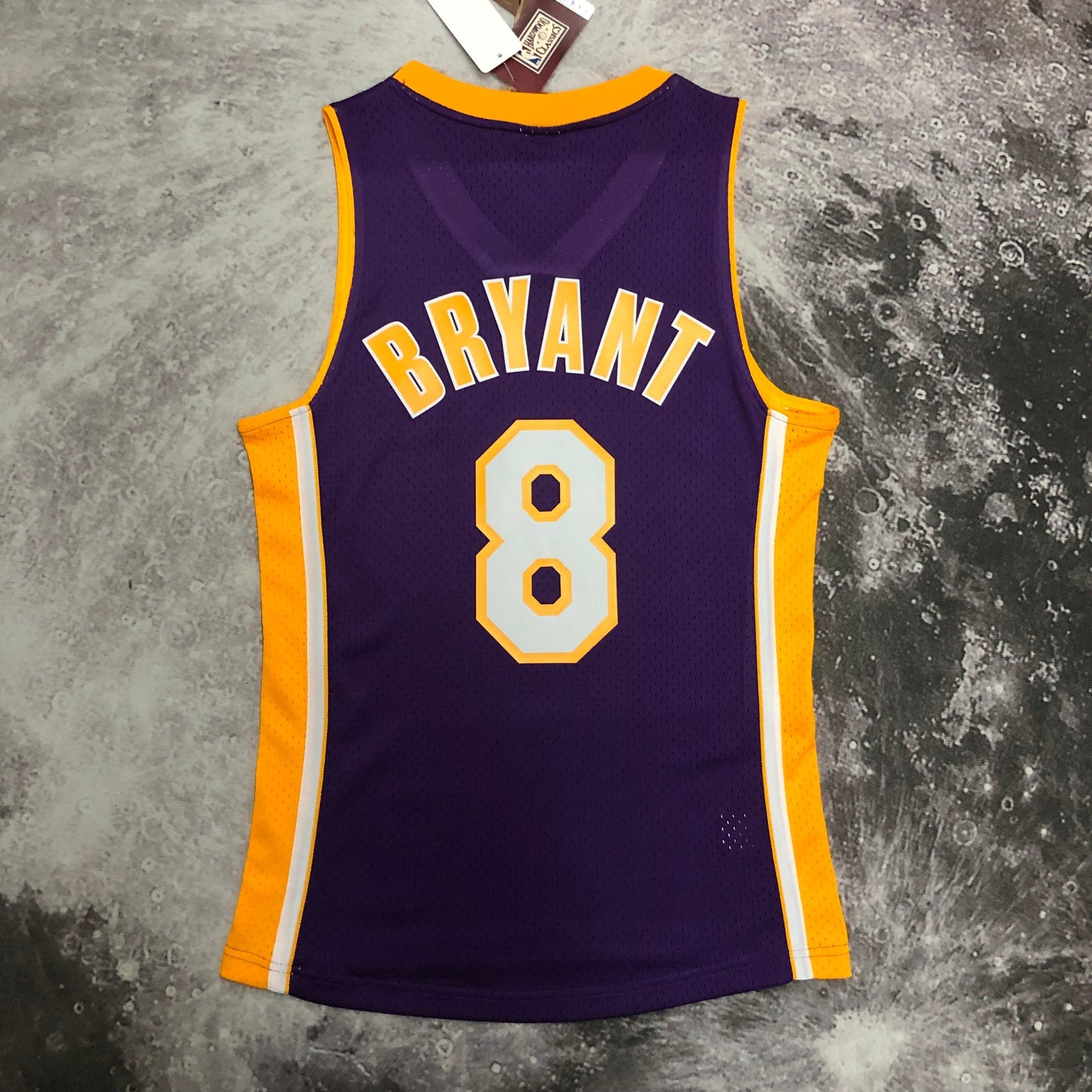 Regata Swingman Los Angeles Lakers Mitchell & Ness Roxa Hardwood Classics 1999/00