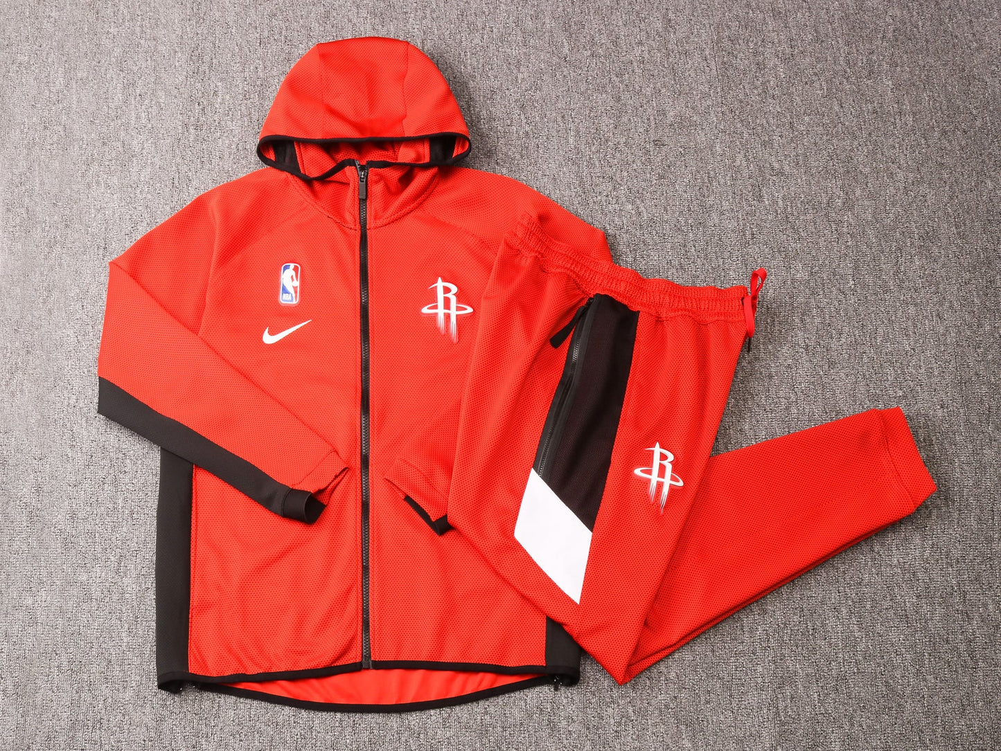 Conjunto Nike NBA Therma Flex Houston Rockets Treino Vermelho