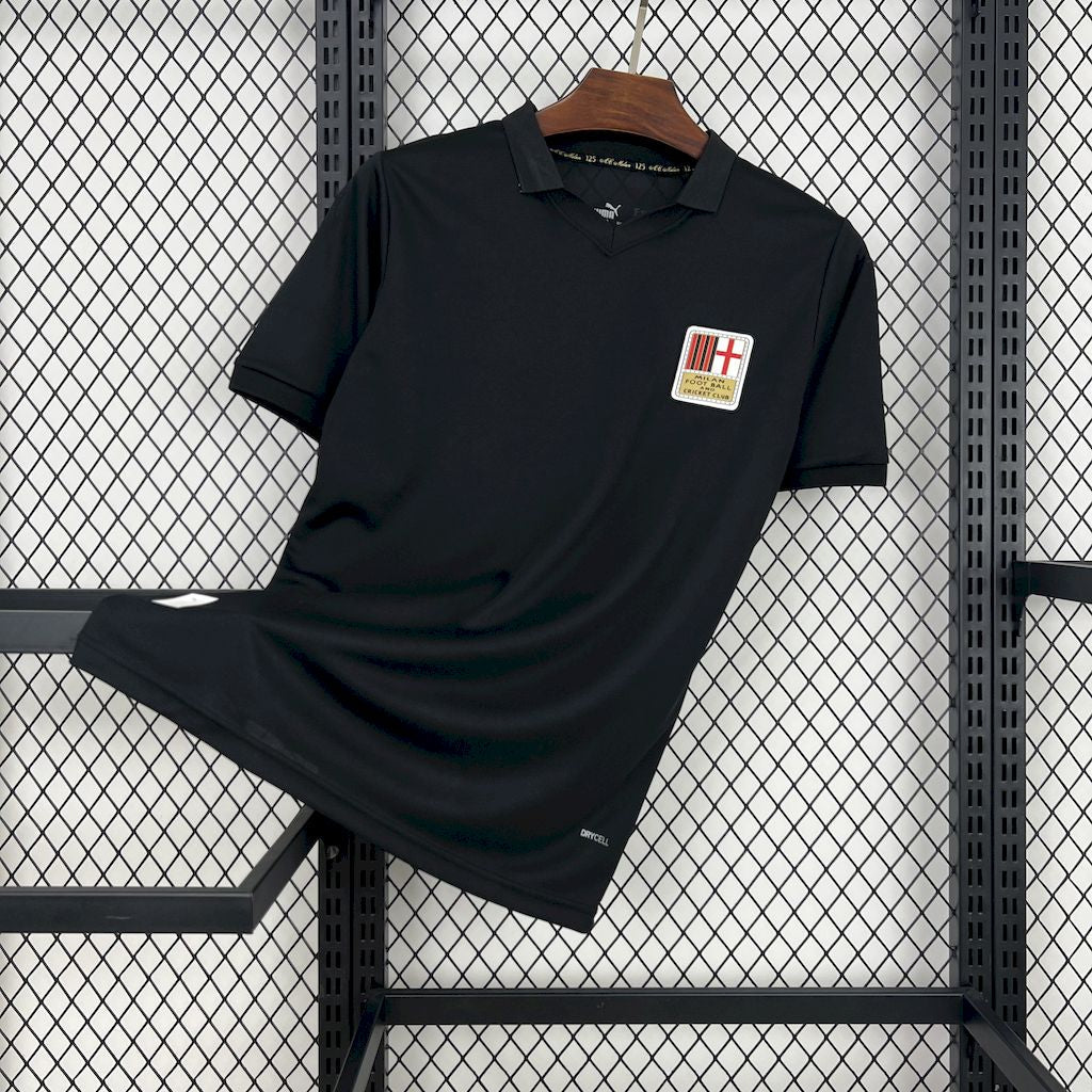 Camisa AC Milan 24/25 125th Black Goalkeeper Retro