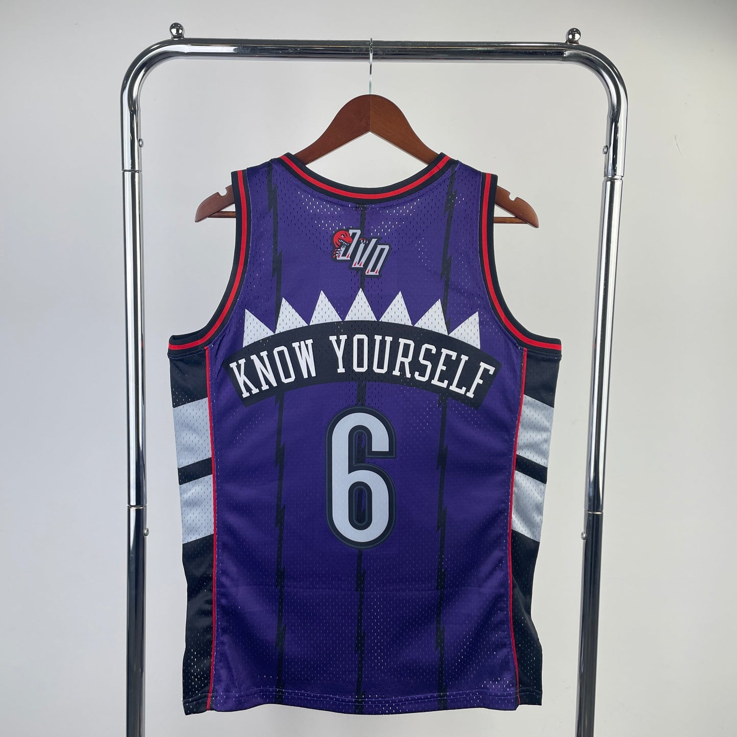Regata Swingman Toronto Raptors OVO x Mitchell & Ness Roxa