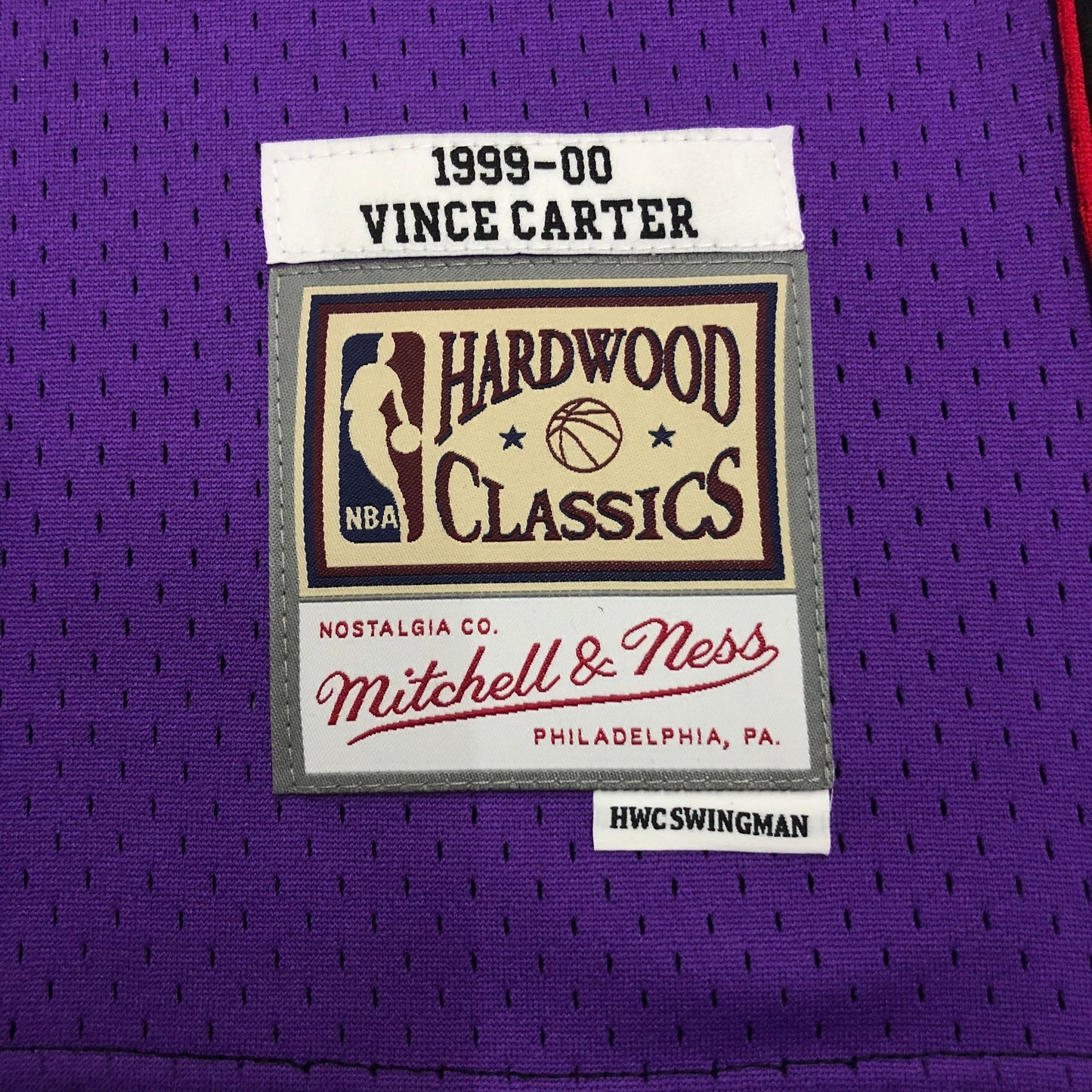 Regata Swingman Toronto Raptors Mitchell & Ness Hardwood Classics 1999/00