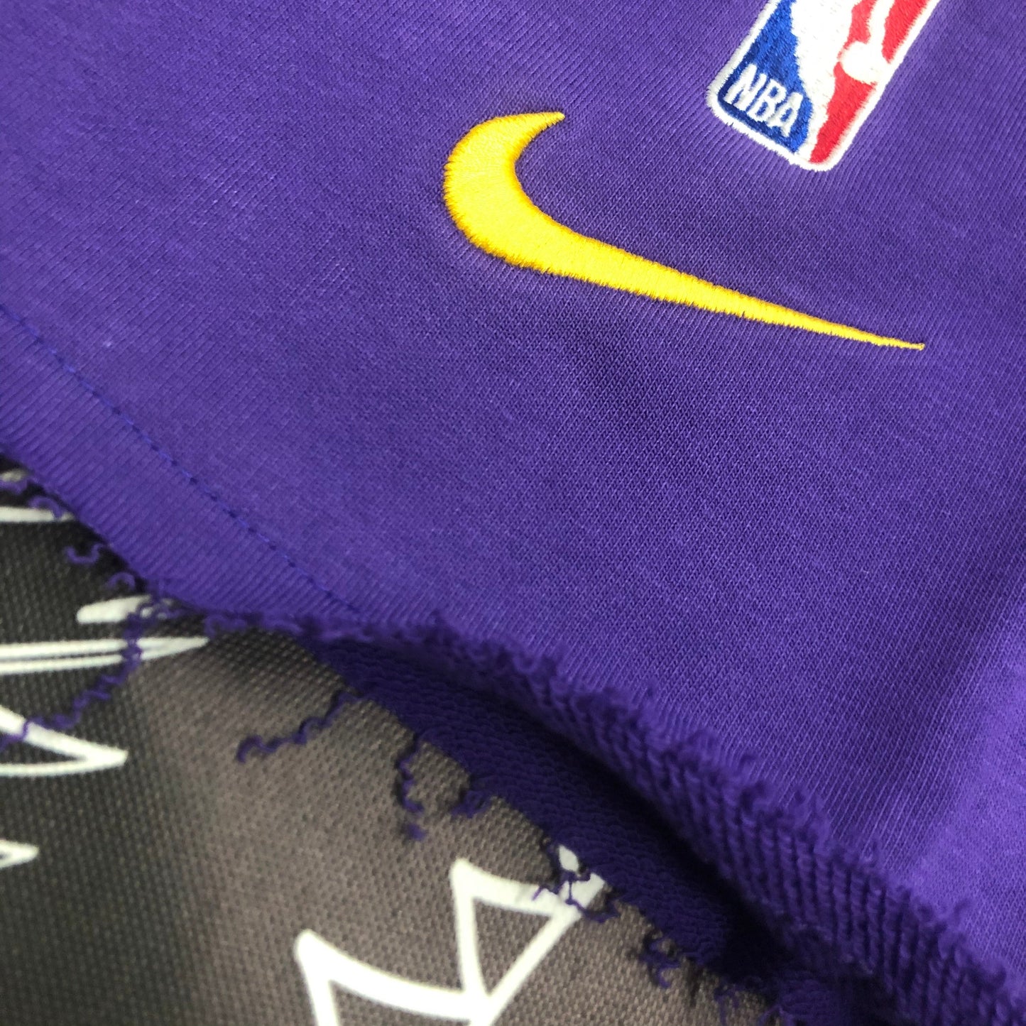 Short Casual Los Angeles Lakers Roxo