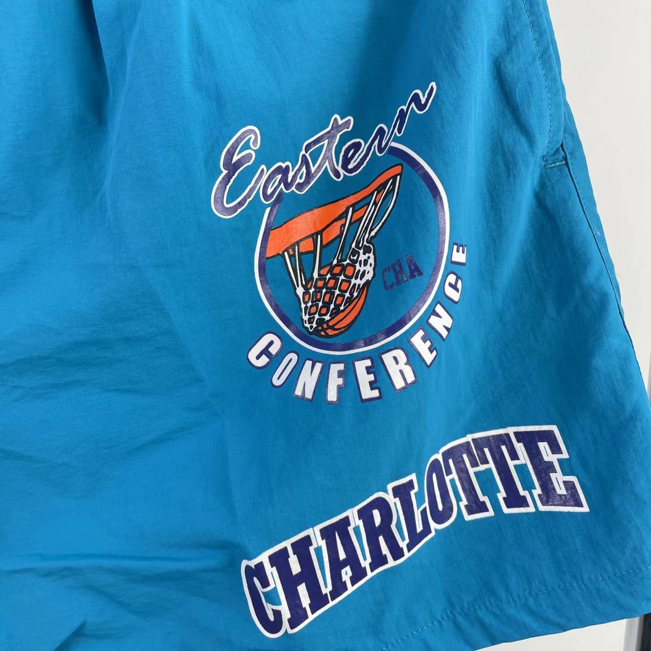 Short Charlotte Hornets Mitchell & Ness Woven