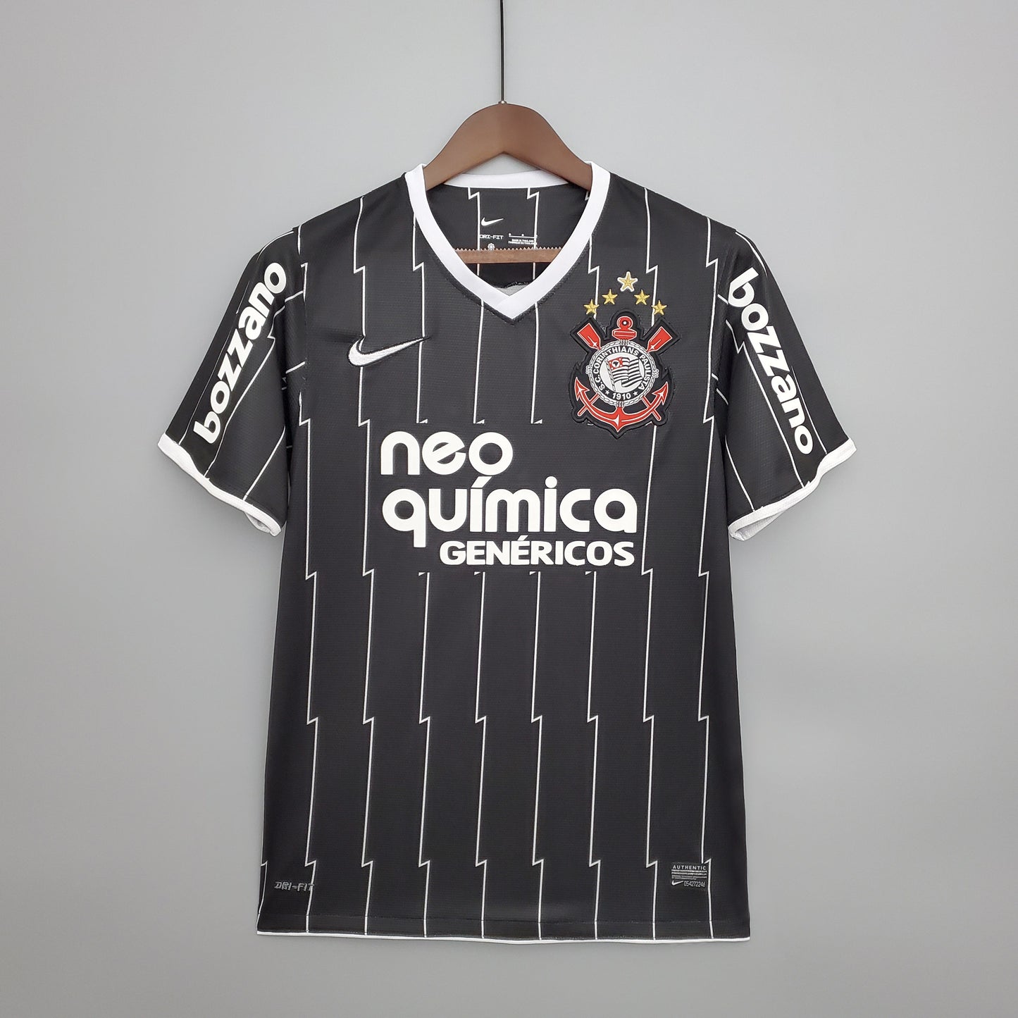 Camisa Corinthians Retrô 11/12 - Preto