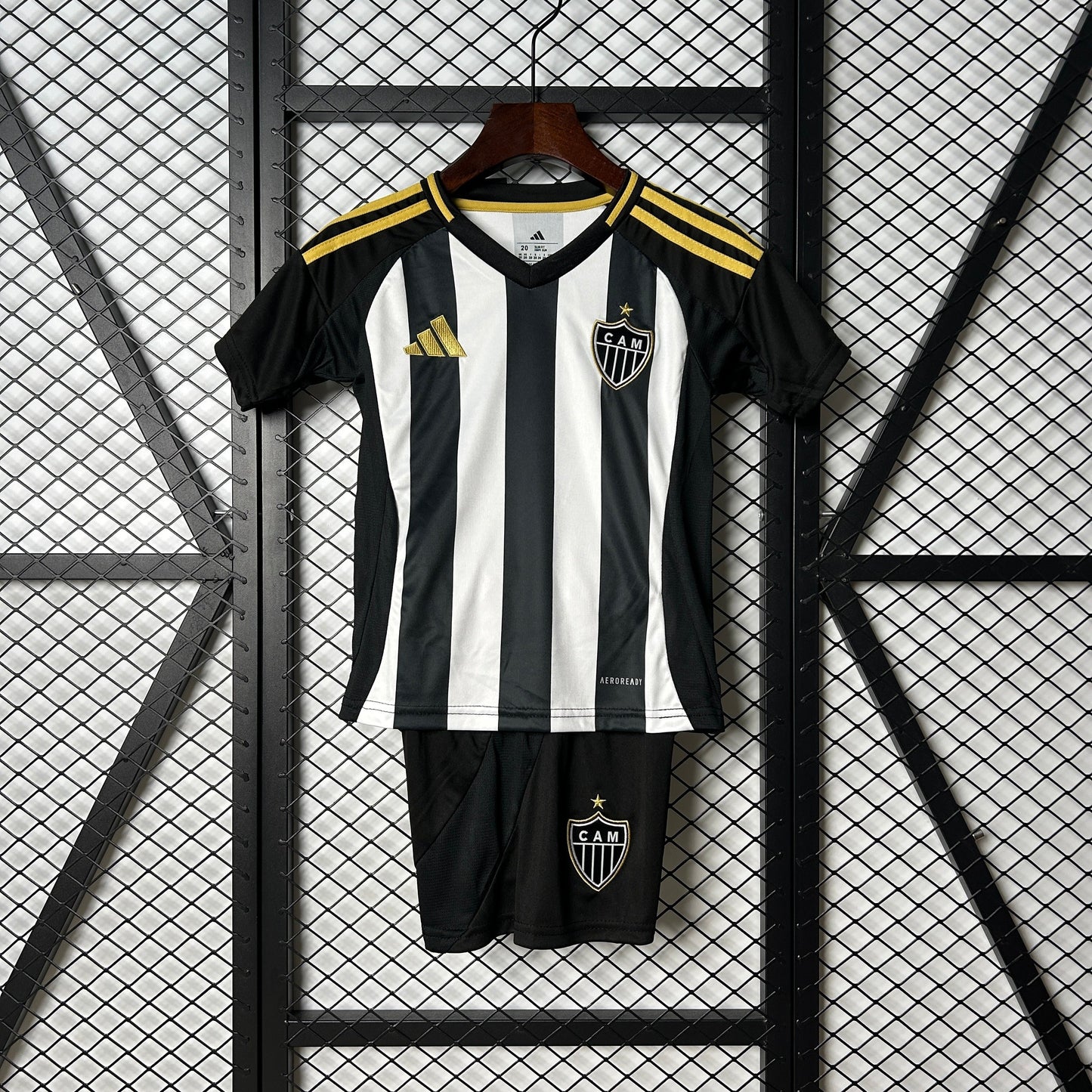 Niño Atlético Mineiro I 25/26 - Preto e Branco