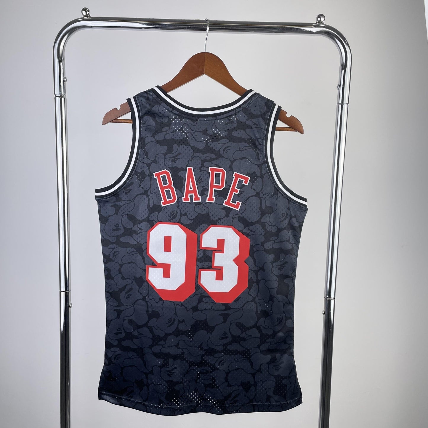 Regata Swingman BAPE X Miami Heat Mitchell & Ness Hardwood Classics 1993