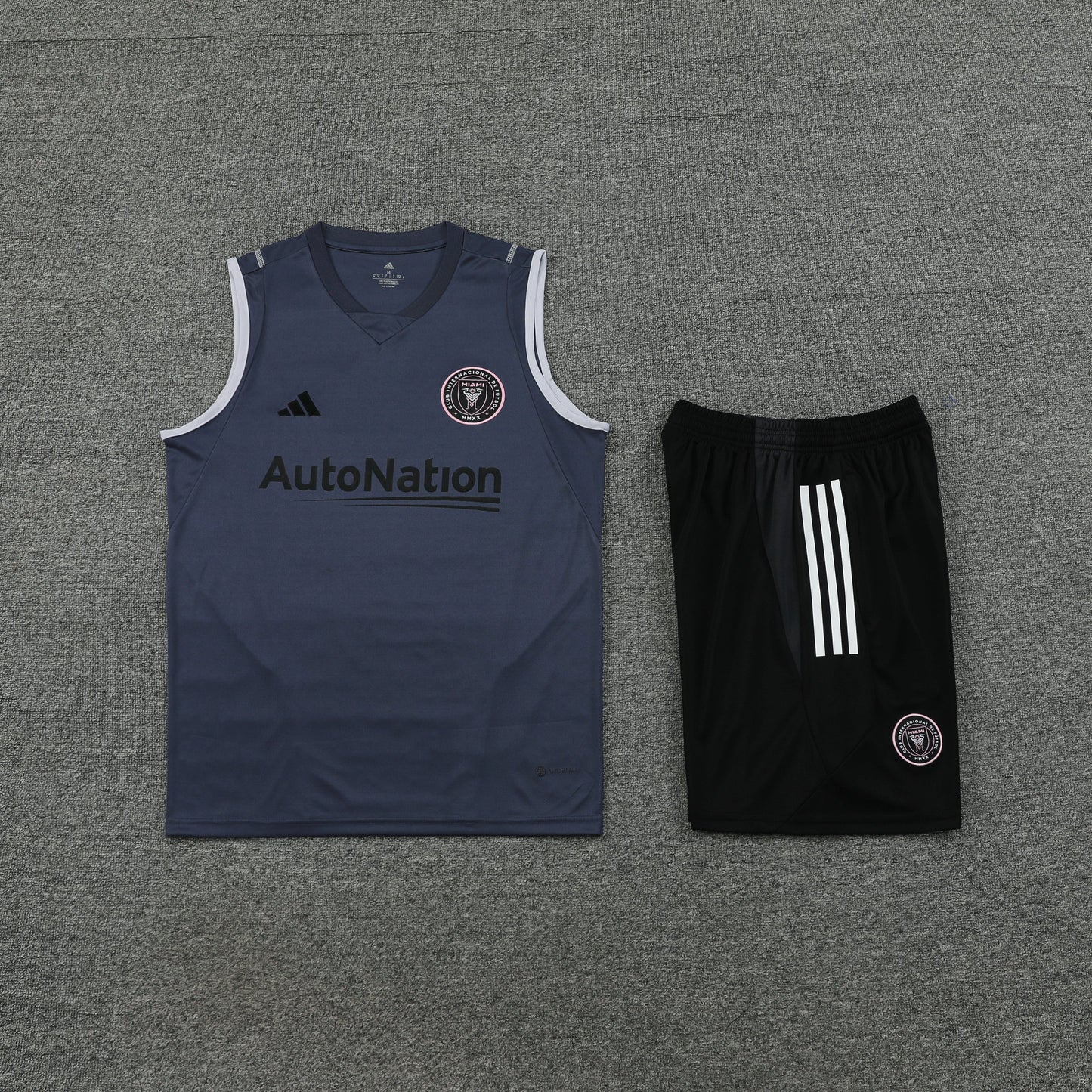 Kit de Treino Regata Inter Miami 23/24 - Cinza