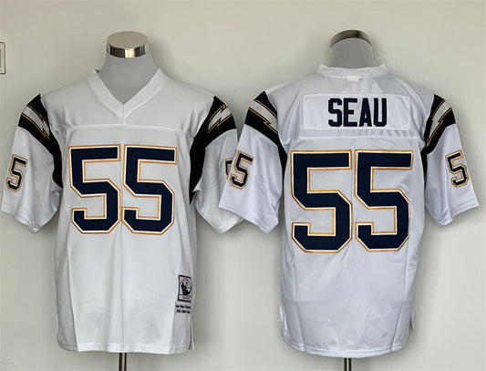 Jersey San Diego Charges Mitchell & Ness Throwback Branca