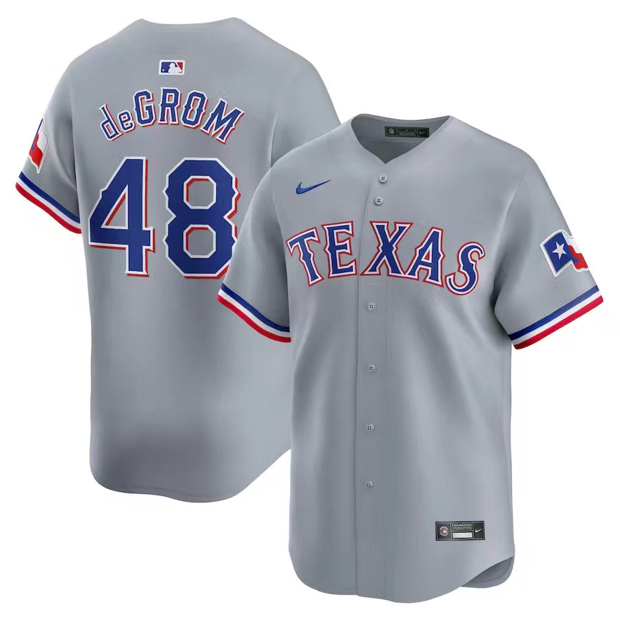 Jersey Texas Rangers Cinza Torcedor Silkada