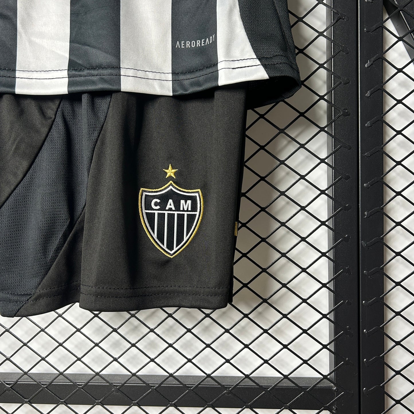 Niño Atlético Mineiro I 25/26 - Preto e Branco