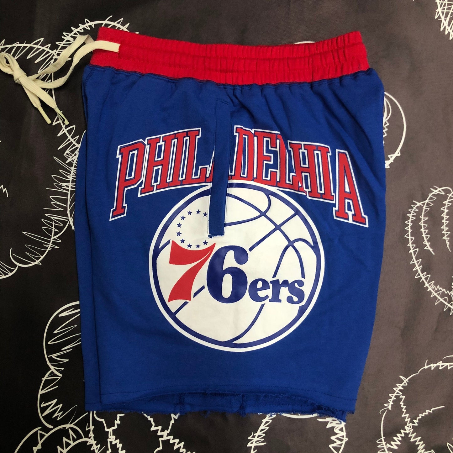 Short Casual Golden State Warriors Azul