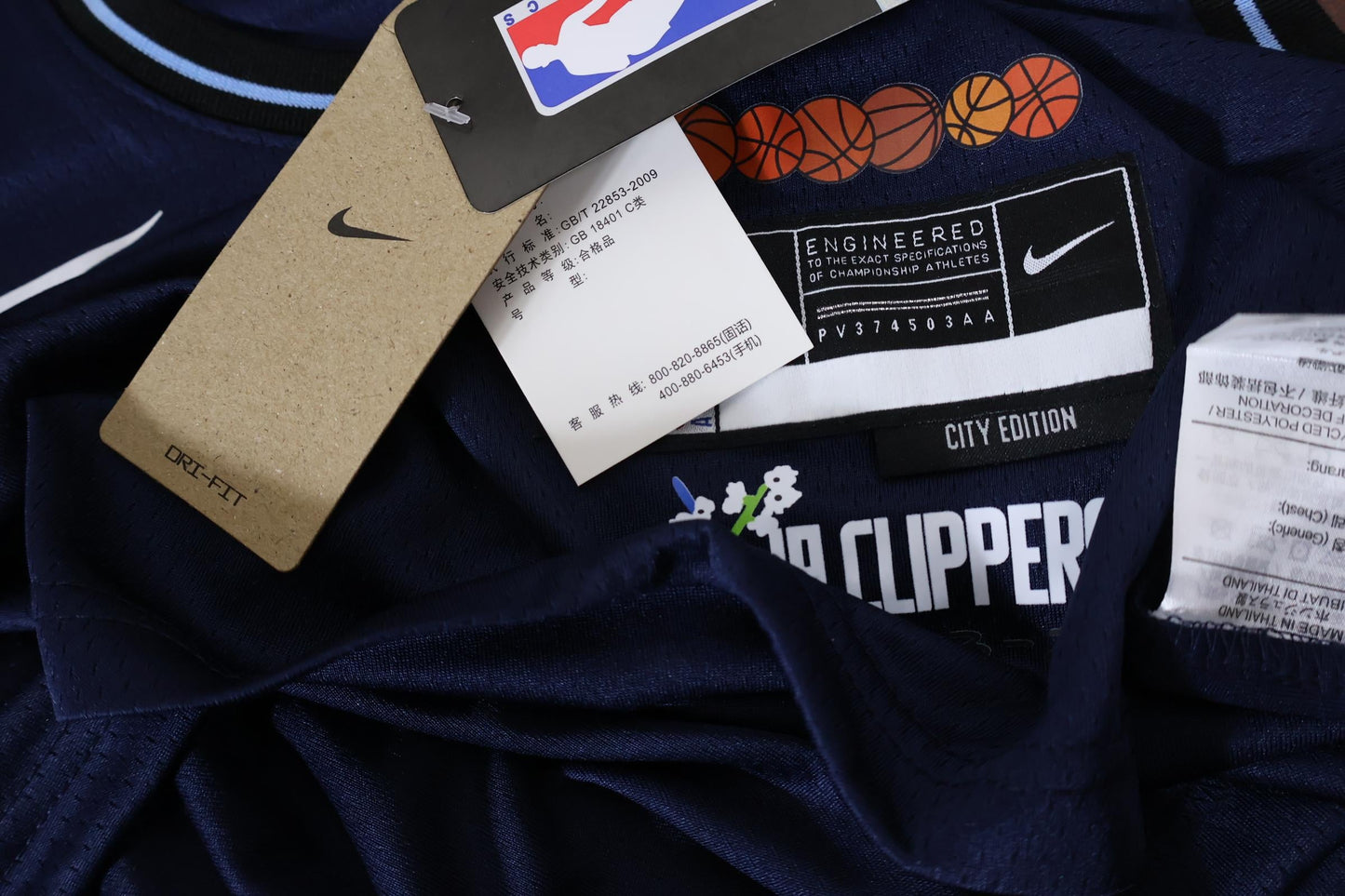 Regata Los Angeles Clippers City Edition 23/24
