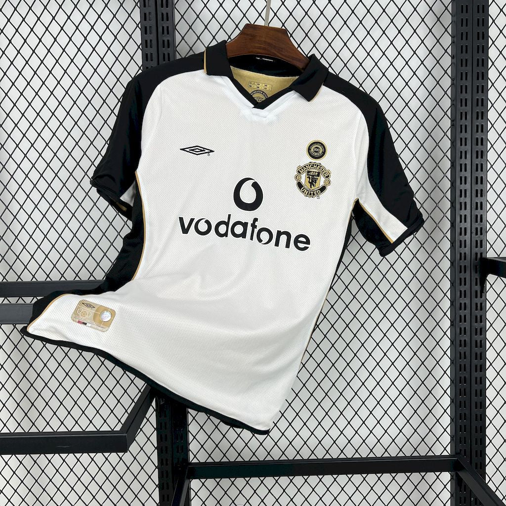 Camisa do Manchester United  Retrô 2001/02 Centenary Reversible